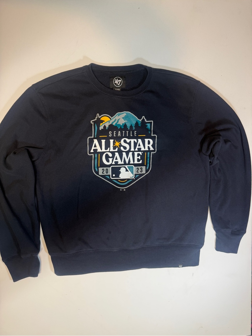 '47 Navy Seattle All-Star Game Pullover Sweatshirt